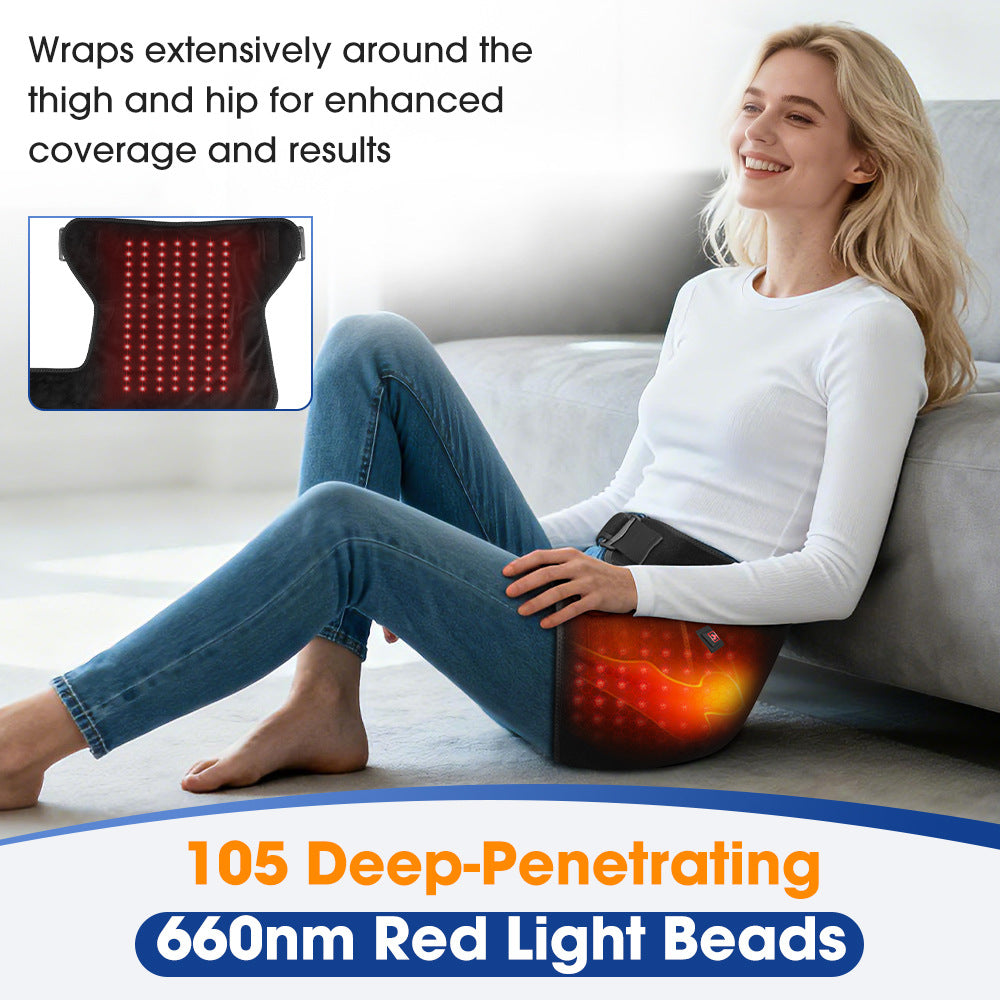 Red Light Therapy Hip Belt with Heating